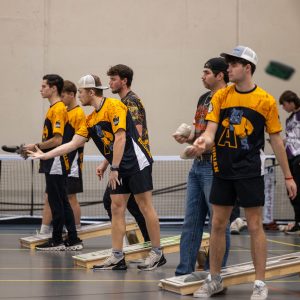 Iowa Lakes corn hole teams