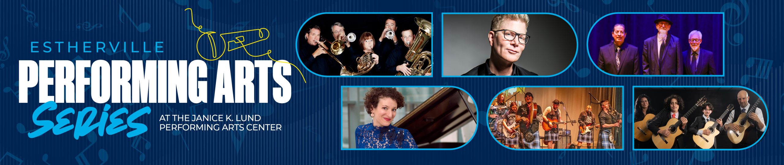 Photos showcase events in the Performing Arts Series in Estherville.