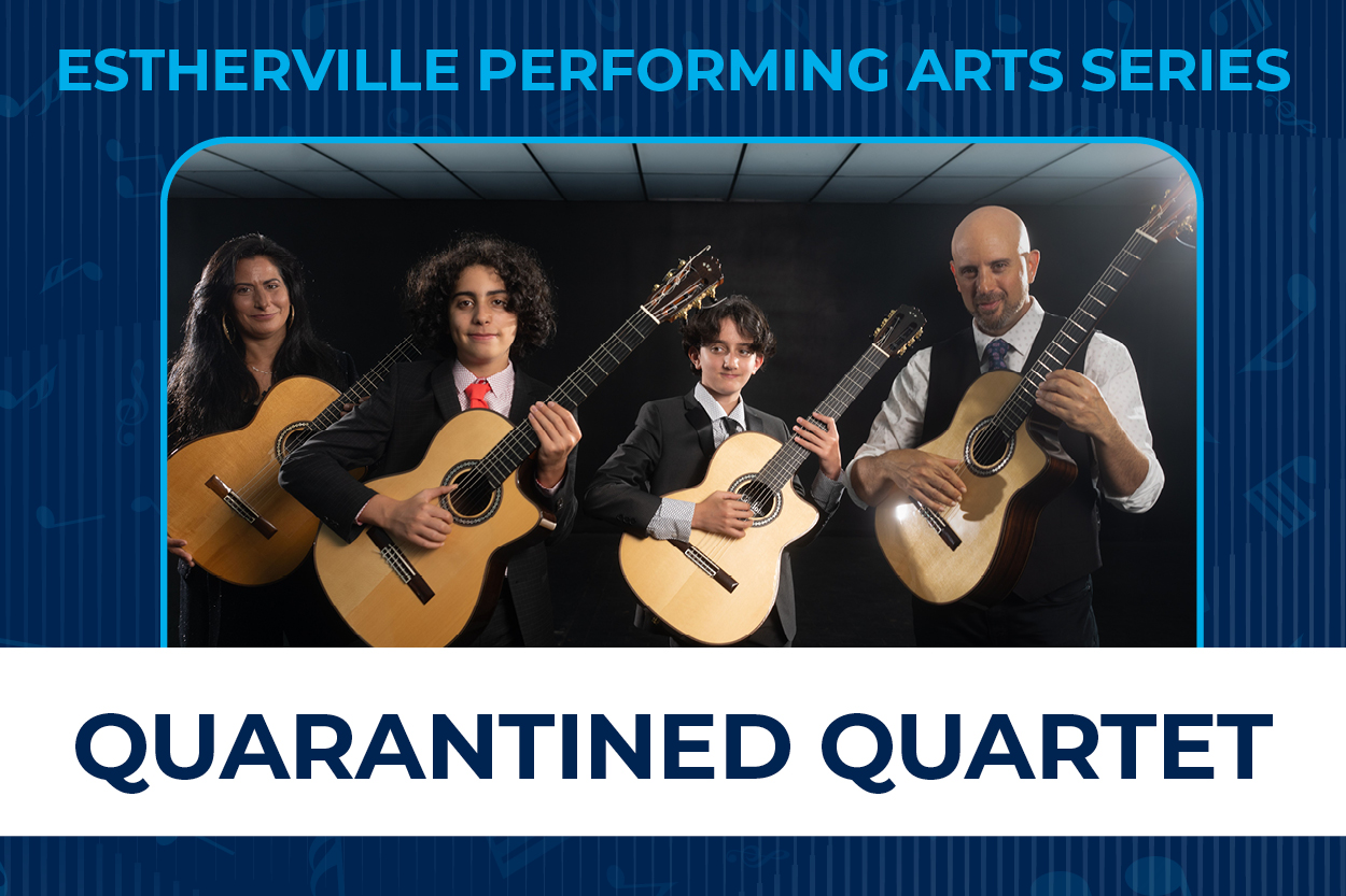Estherville Performing Arts Series Quarantined Quartet