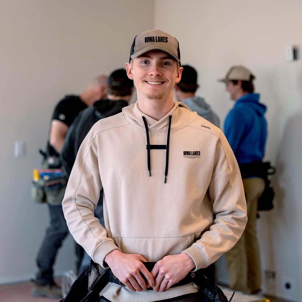 Blake Thom, Construction Technology Student