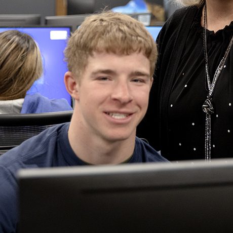 Arts Business Communications student