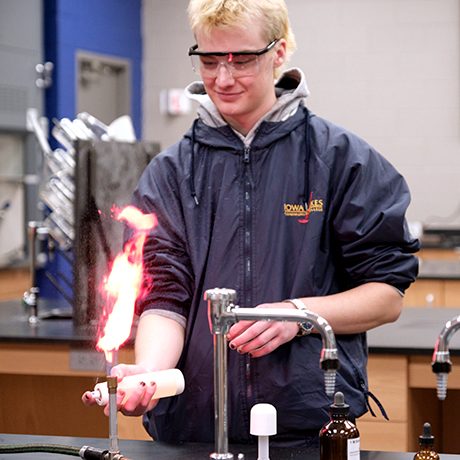 Chemistry Student at Iowa Lakes