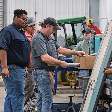 Farm & Diesel students at Iowa Lakes